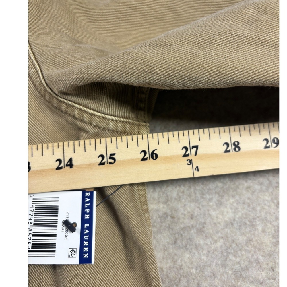 NWT Polo Ralph Lauren Mens Khaki Twill Trucker Jacket 2XB NEW 71190928002 - Picture 3 of 8
